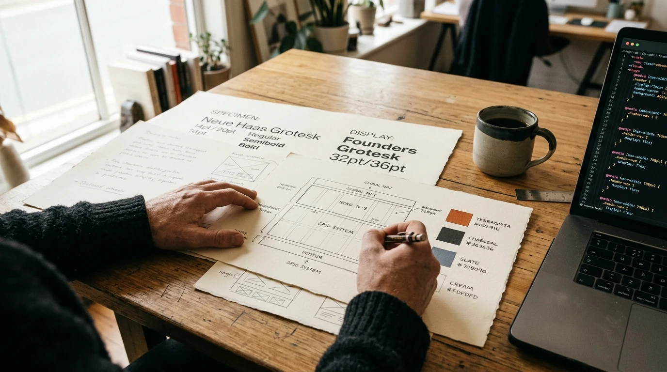 Supporting visual for Why Design 33 — Considered. Connected. Owned. Built to work.